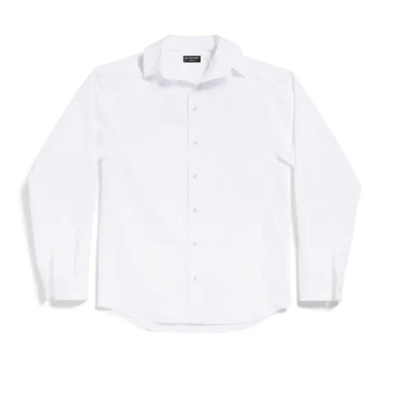 Balenciaga kick-collar shirt