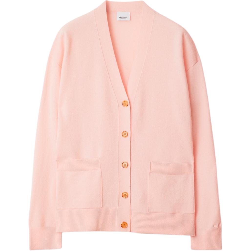 Женский кардиган Burberry Cashmere Cardigan (розовый)