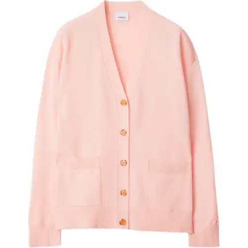 Burberry Cashmere Sweater Women's Pink