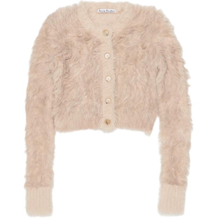 Женский кардиган Acne Acne Studios (коричневый)