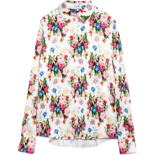 Loewe floral-print shirt