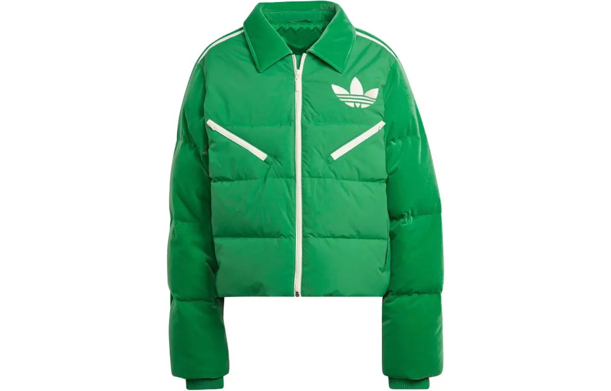 Adidas Originals Trefoil Down Jacket Winter Women's Green