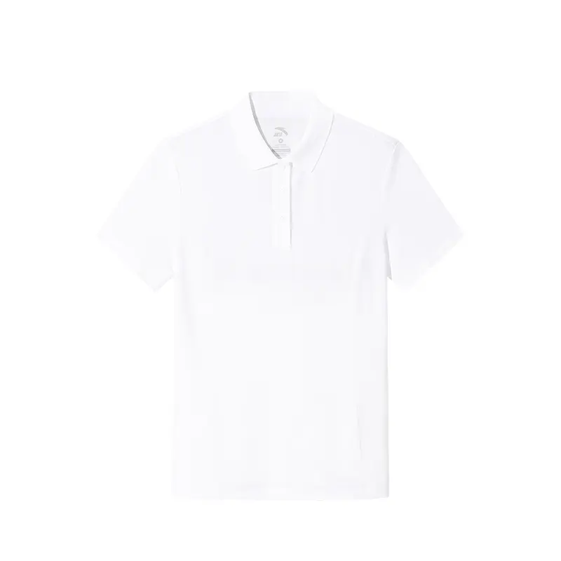 Anta Variety Training Collection Polo Shirt Women's Snowflake White