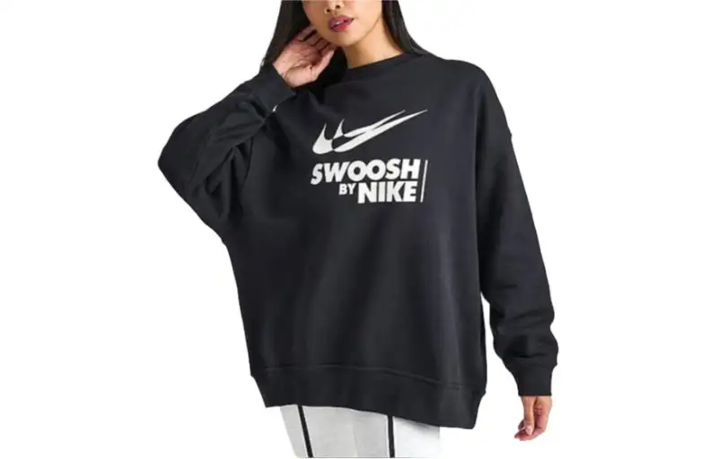 Nike SPORTSWEAR SWOOSH Sweatshirt Women's Black