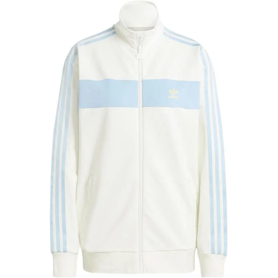 Adidas Originals Retro Sports Stand Collar Jackets Women's White