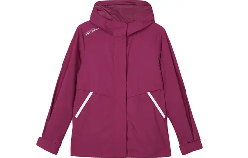 Skechers Stroll Jackets Women's Fruit Wine Rose Red Hooded Moderate Other
