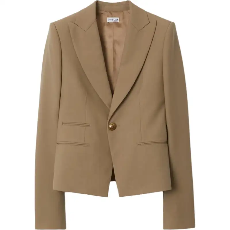 Burberry wool single-breasted blazer
