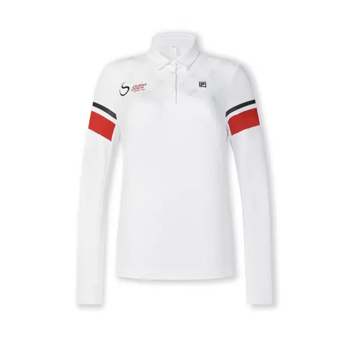 FILA Polo Shirt Women's Jade White