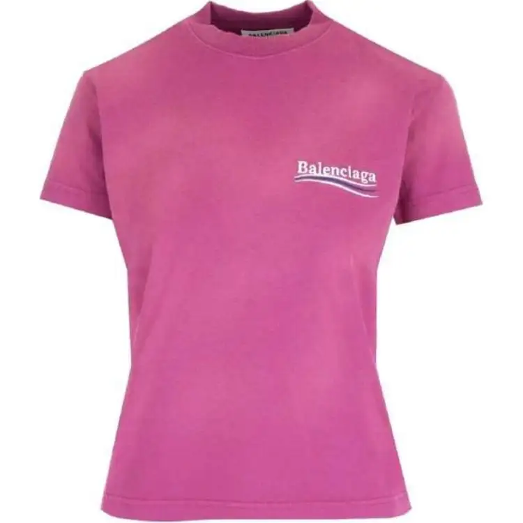 Balenciaga T Shirt Women's Pink