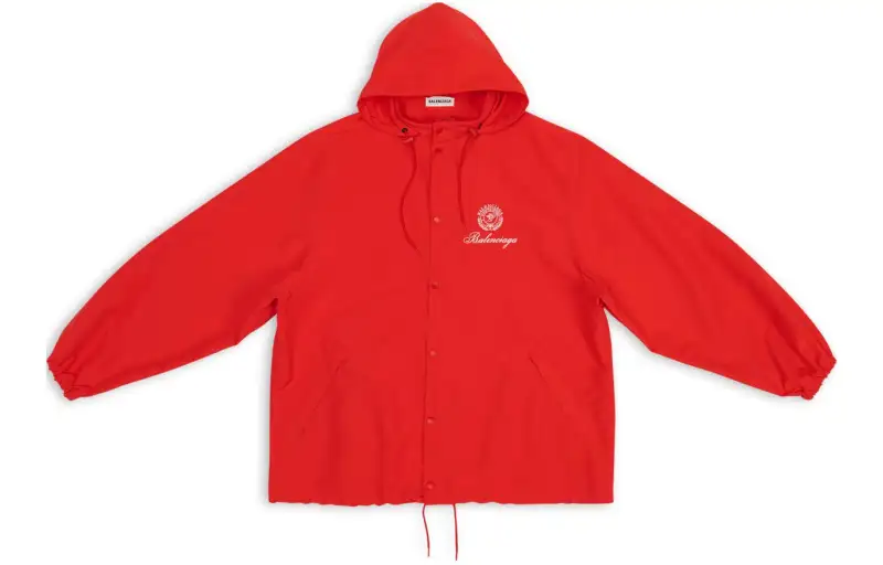 Balenciaga Jackets & Coats Loose Fit Women's Red