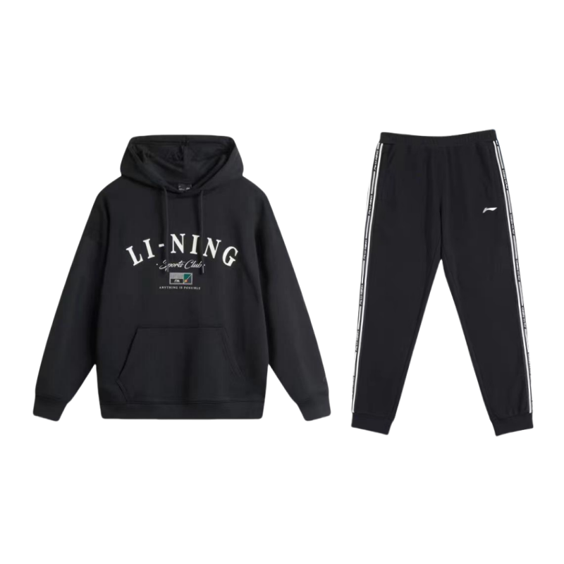 Li Ning Casual Sportswear Unisex Black