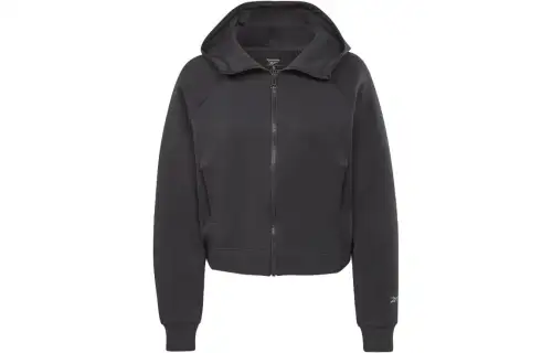Reebok Jackets Women's Black Hooded Moderate Other