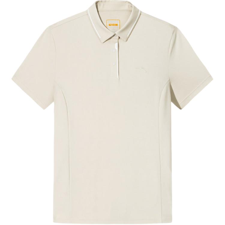 Женская футболка Anta Polo (серая)