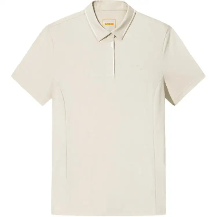 Anta Variety Training Collection Polo Shirt Women's Wheat Grain Gray