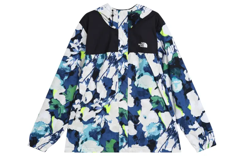 THE NORTH FACE Jackets Women's White Blue Hooded Moderate Other