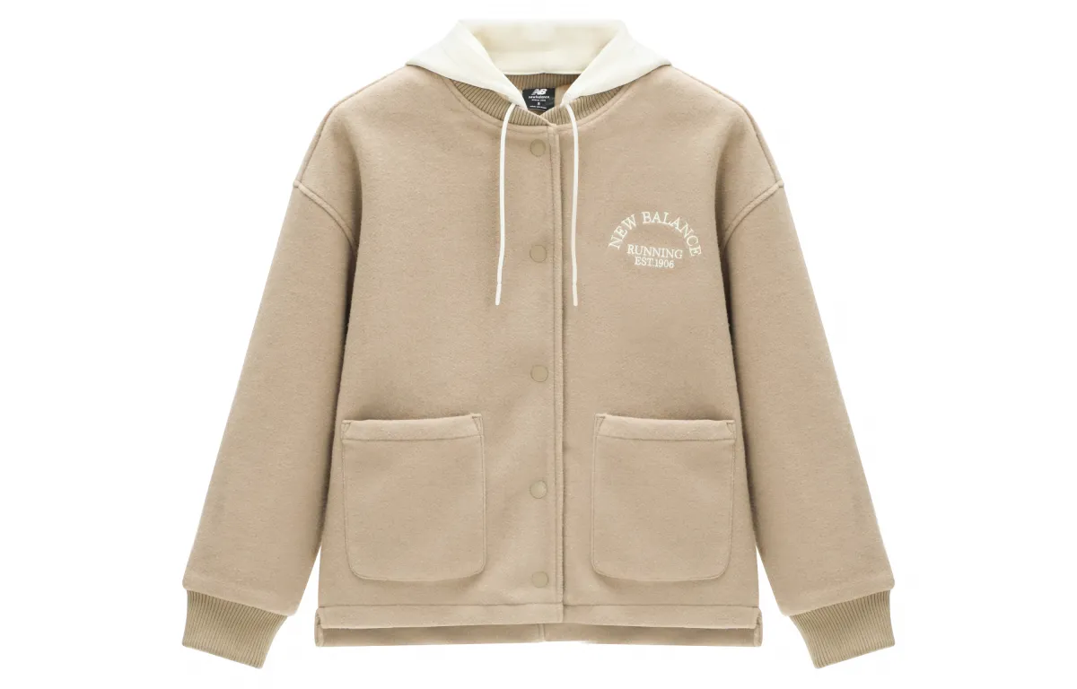 New Balance Jackets Women's Khaki Moderate
