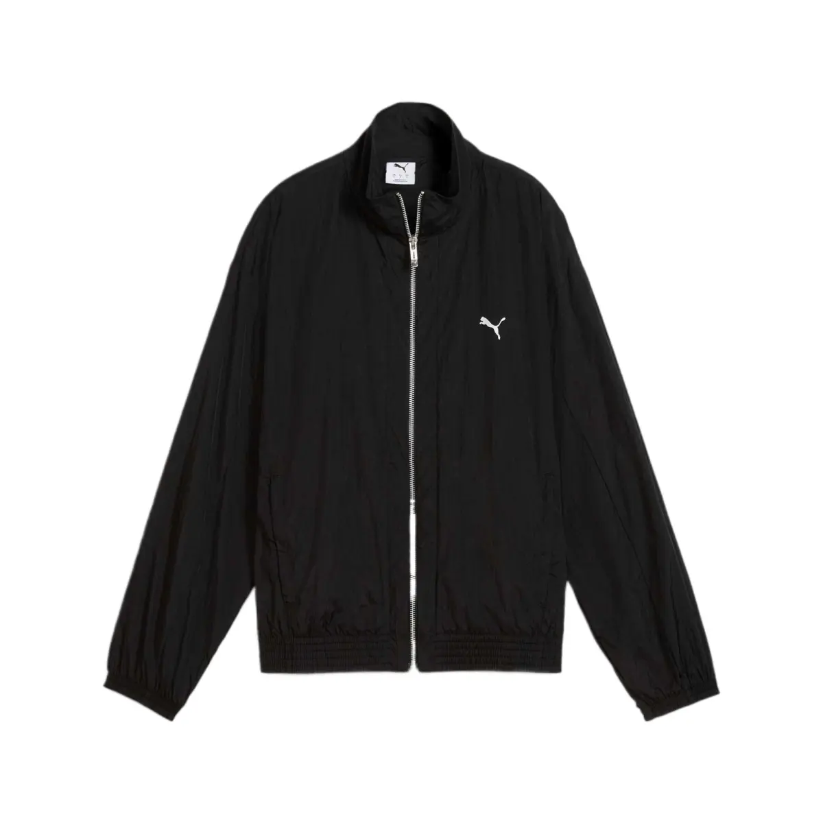 PUMA Jackets Women's Black-01 Stand Collar Moderate Other