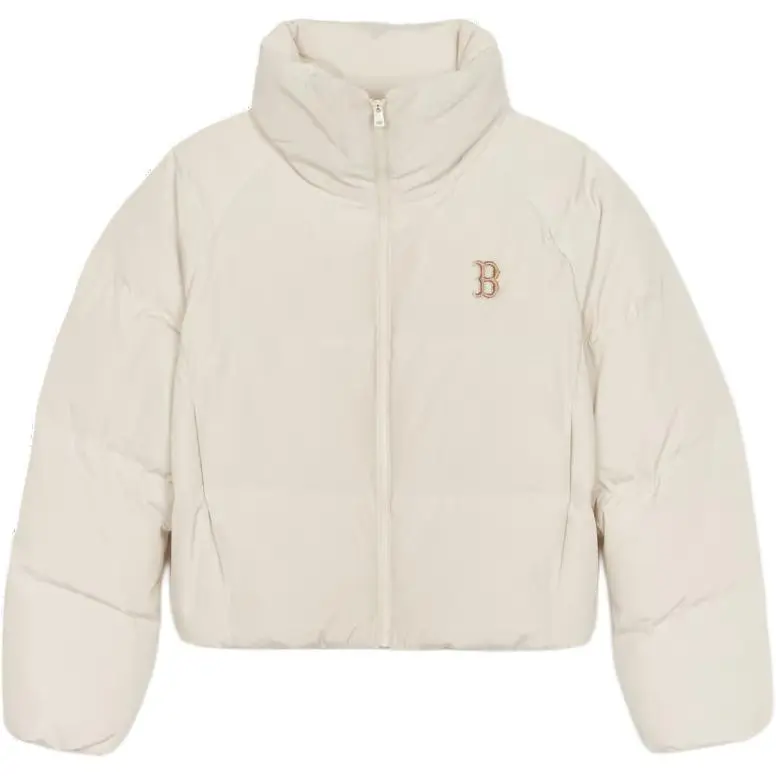 MLB Boston Red Sox Down Jacket Women's Dark Cream