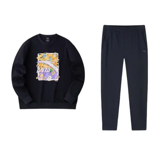Anta Casual Sportswear Men's Navy Blue