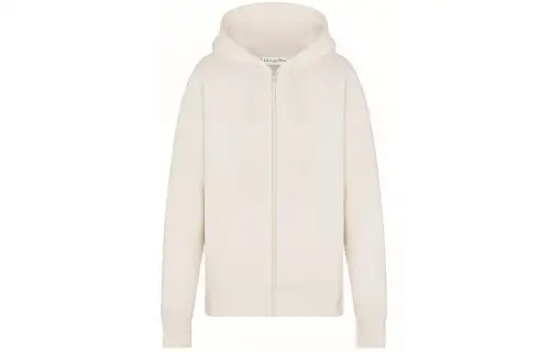 DIOR Sweatshirts Women's White Hooded Moderate Other