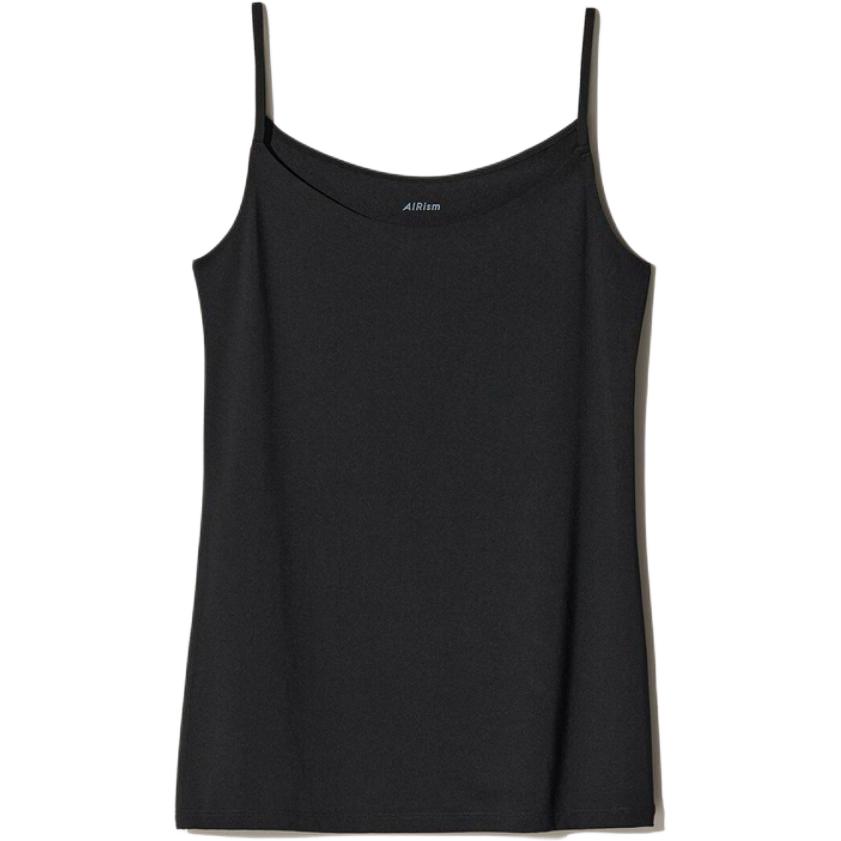 Женская майка UNIQLO AlRism (черная)