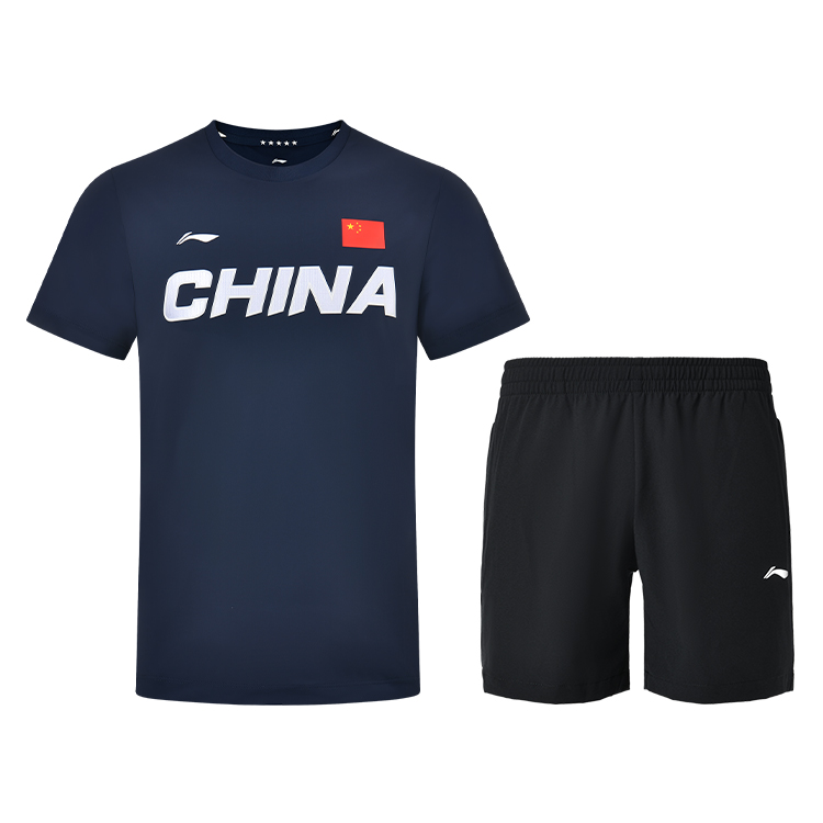Li Ning Casual Sportswear Unisex Blue Black
