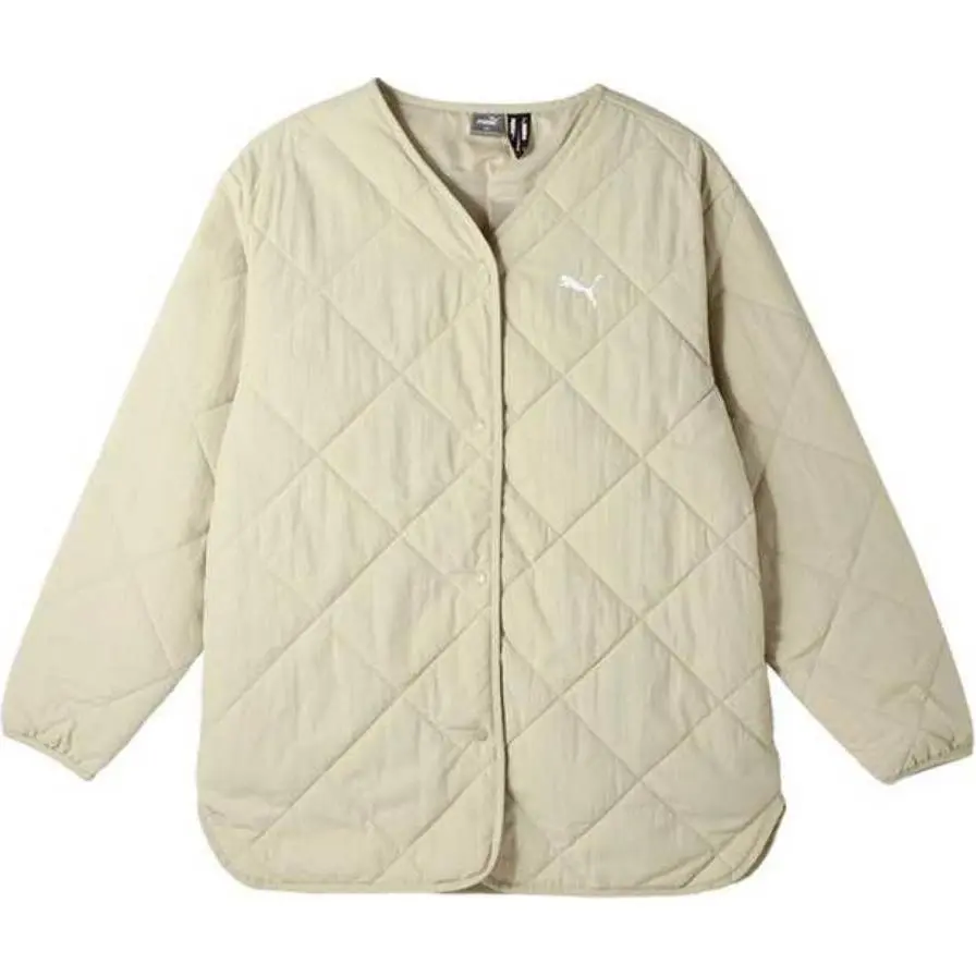 PUMA Lightweight Collarless Padded Jackets & Coats Women's Roasted Almond