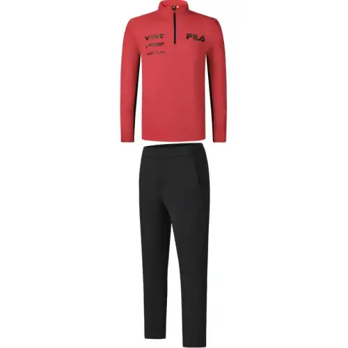 FILA Casual Sportswear Men's Stand Collar Moderate