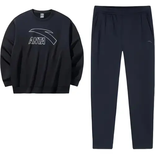 Anta Sports Life Collection Casual Sportswear Men's Black