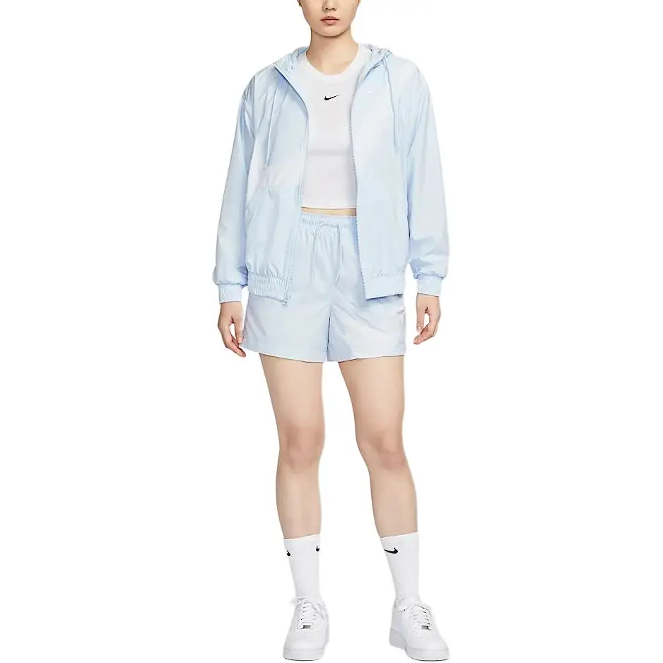 Nike Sportswear Classics Jacket Women's Purple Blue/White