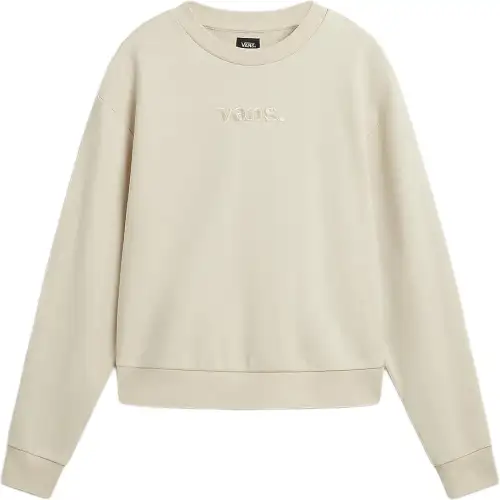 Vans ESSENTIAL RELAXED FIT SWEATSHIRT Women's Light Umber