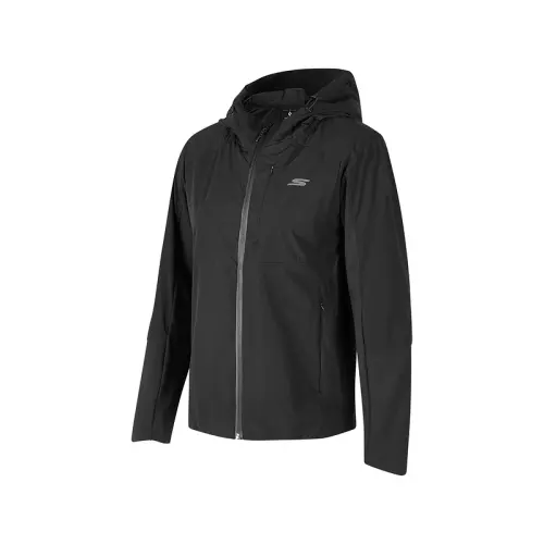 Skechers Sports Lifestyle Athleisure Jackets & Coats Women's Carbon Black