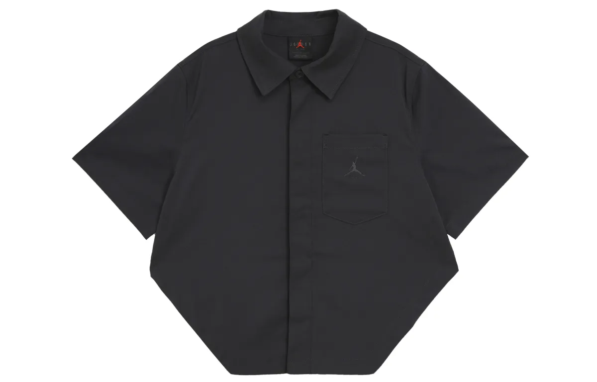 Jordan Shirts Women's Black Square Collar Moderate