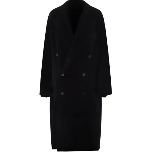 Balenciaga Coat Regular Fit Women's Black