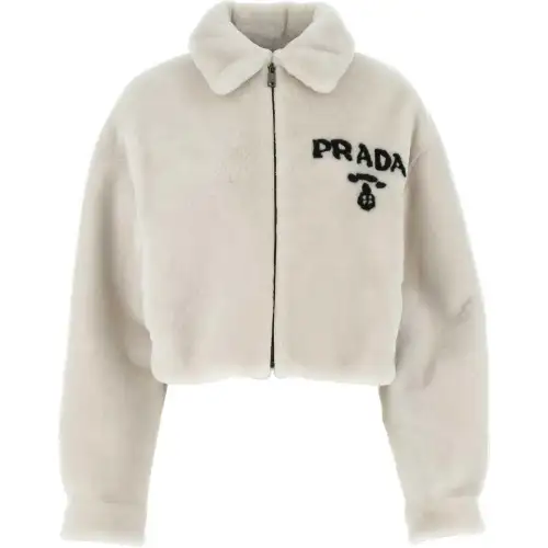 PRADA Jackets & Coats Women's White