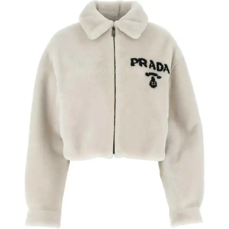 PRADA Jackets & Coats Women's White