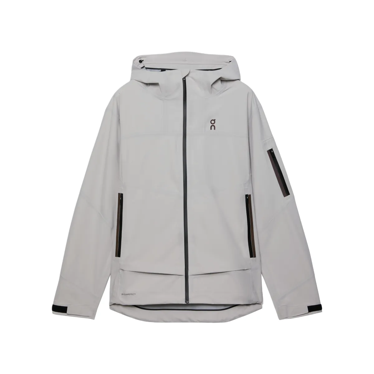 On Trek Jackets Women's Silver Hooded (Non-detachable) Moderate