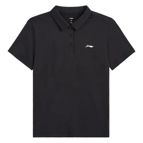 Li Ning Polo Shirt Women's Black