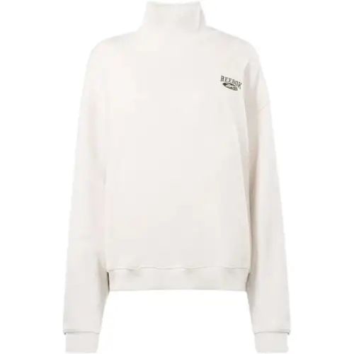 Reebok Classics Archive Essentials Archive Fit Crew Sweatshirt Women's Gray White