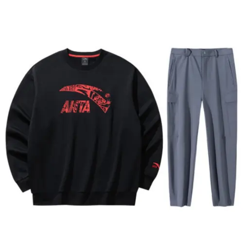 ANTA Casual Sportswear Men's Crew Neck Moderate