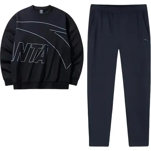 Anta Sports Life Collection Casual Sportswear Men's Black