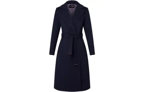 LOUIS VUITTON Coat Women's Marine Blue