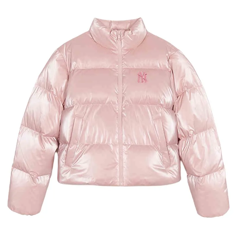 MLB Basic New York Yankees Down Jacket Women's Hemp Pink