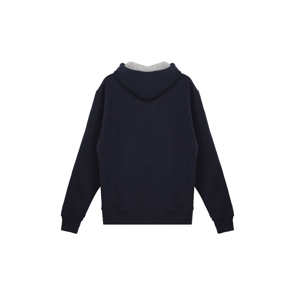 Champion Double Logo Pullover Embroidery Sweatshirt Loose Fit Elastic Cuff Fleece Lined Sweatpants