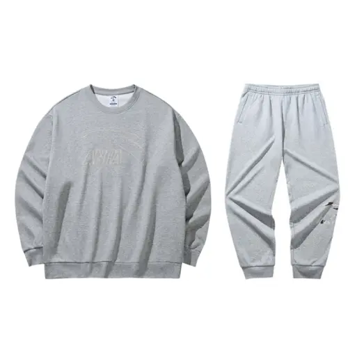 Anta Casual Sportswear Men's Gray Heather Gray