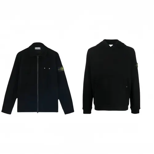 STONE ISLAND Casual Sportswear Unisex Black