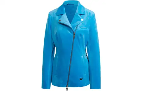 Adidas Originals Blue Version Collection Business Suit Women's Bird Feather Blue