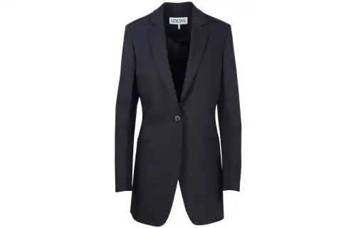 LOEWE FW22 Business Suit Coat Women's Gray