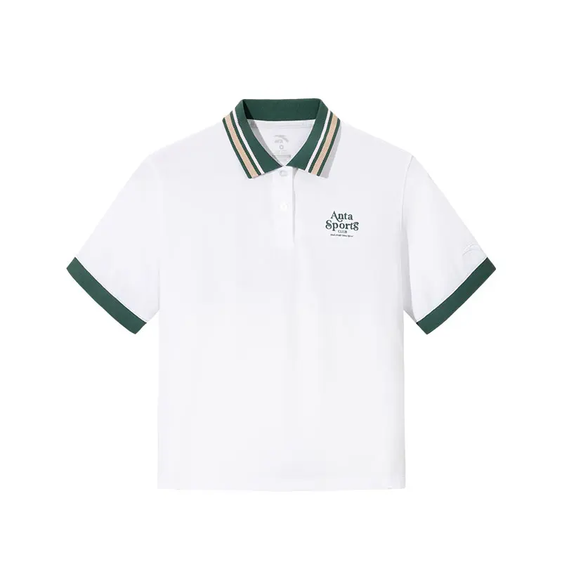 Anta Life Collection Polo Shirt Women's Snowflake White