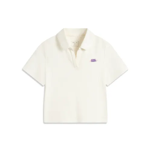 Li Ning x LEAGUE OF LEGENDS Sports Life Collection Polo Shirt Women's Ivory